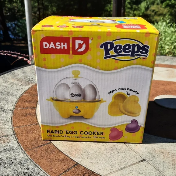 Dash Peeps Rapid Egg Cooker - Bright Yellow - Picture 1 of 6